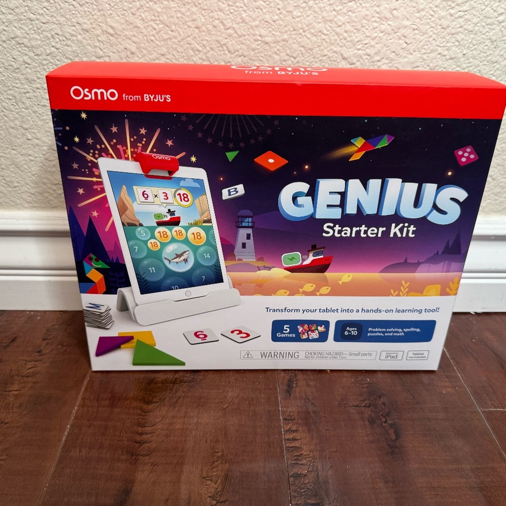 Brand New Osmo From BYJU'S Genius Starter Kit 5 Games